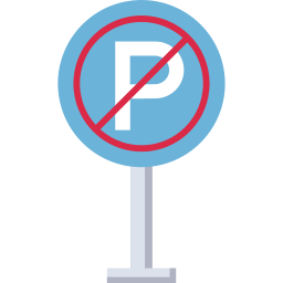 parcheggio vietato icona
