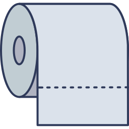 Tissue roll icon