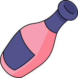 bouteille de vin Icône