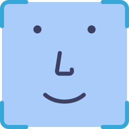 얼굴 스캔 icon