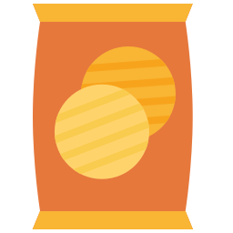 Potato chips icon