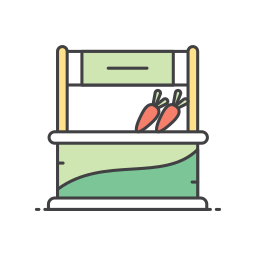 Groceries store icon