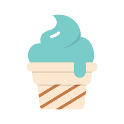 Ice cream cone icon