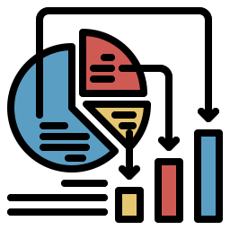 diagramme circulaire Icône