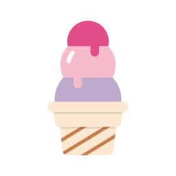 cucurucho de helado icono