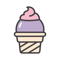 Ice cream cone icon