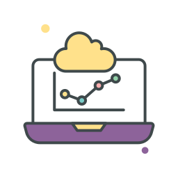 Data analytics icon