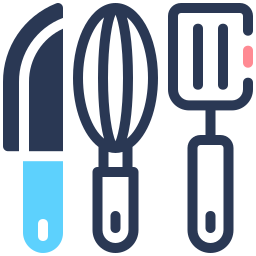 Kitchen utensil icon