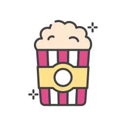 pop corn Icône