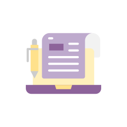 Content writing icon