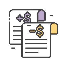 Finance book icon