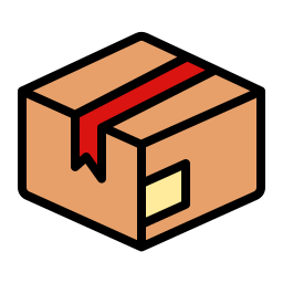 caixa do pacote Ícone