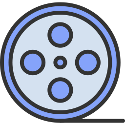 Film reel icon