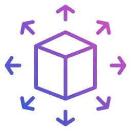 gedecentraliseerd icoon