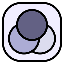 filtri colorati icona