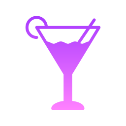 copa de coctel icono