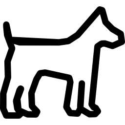 gewone hond icoon