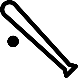 Baseball equipment icon