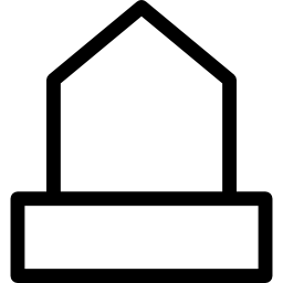 Building silhouette icon