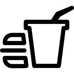 패스트 푸드 버거 및 음료 icon