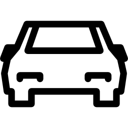 Car front view icon
