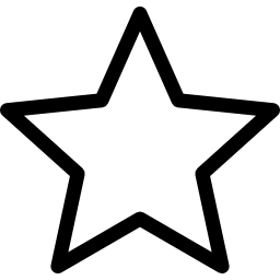 stella semplice icona