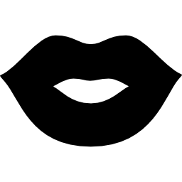 vrouw lippen icoon