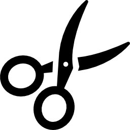 Open scissors icon