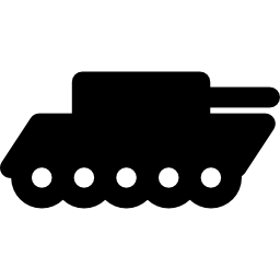 czołg wojenny ikona
