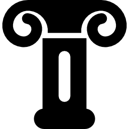 colonne grecque Icône