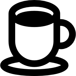 Drink in a cup icon