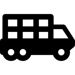 Transportation truck icon