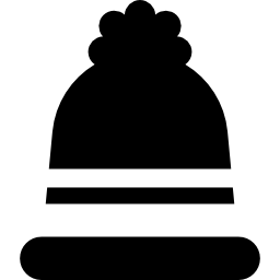 sombrero de lana icono