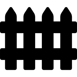 valla de madera icono