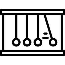 Newton cradle icon