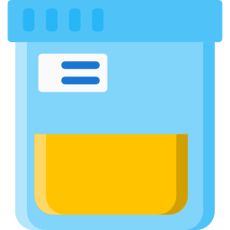 campione di urina icona