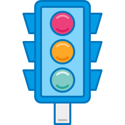 Traffic light icon