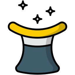 Magic hat icon