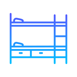 Bunk bed icon