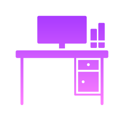 업무용 책상 icon