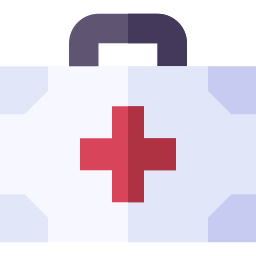 Medical kit icon