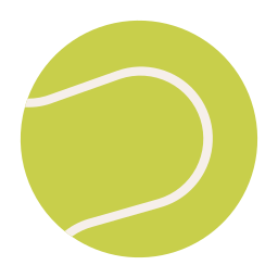 Теннисный мячик иконка