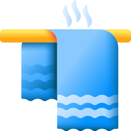 gorący ręcznik ikona