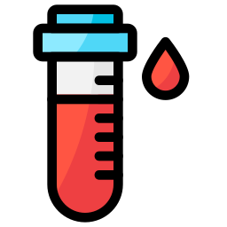 Blood test icon