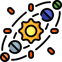 Solar system icon