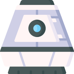 Space capsule icon