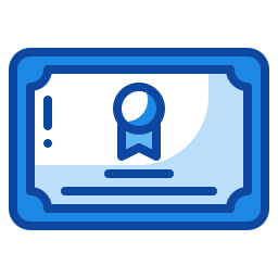 Certificate icon