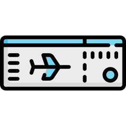 Boarding pass icon