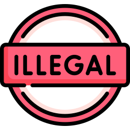 ilegal icono