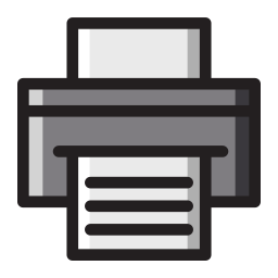 Print machine icon